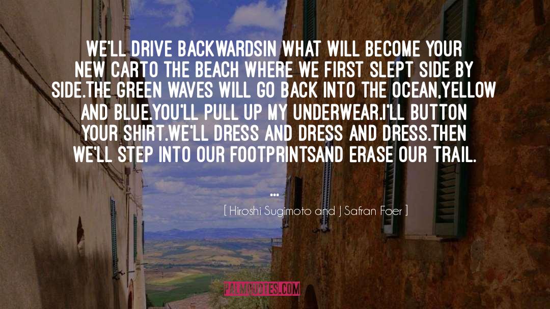 Pebble Beach quotes by Hiroshi Sugimoto And J Safran Foer