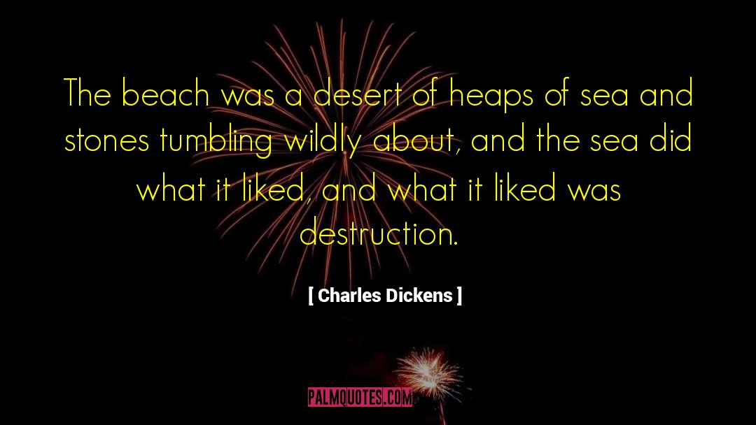 Pebble Beach quotes by Charles Dickens