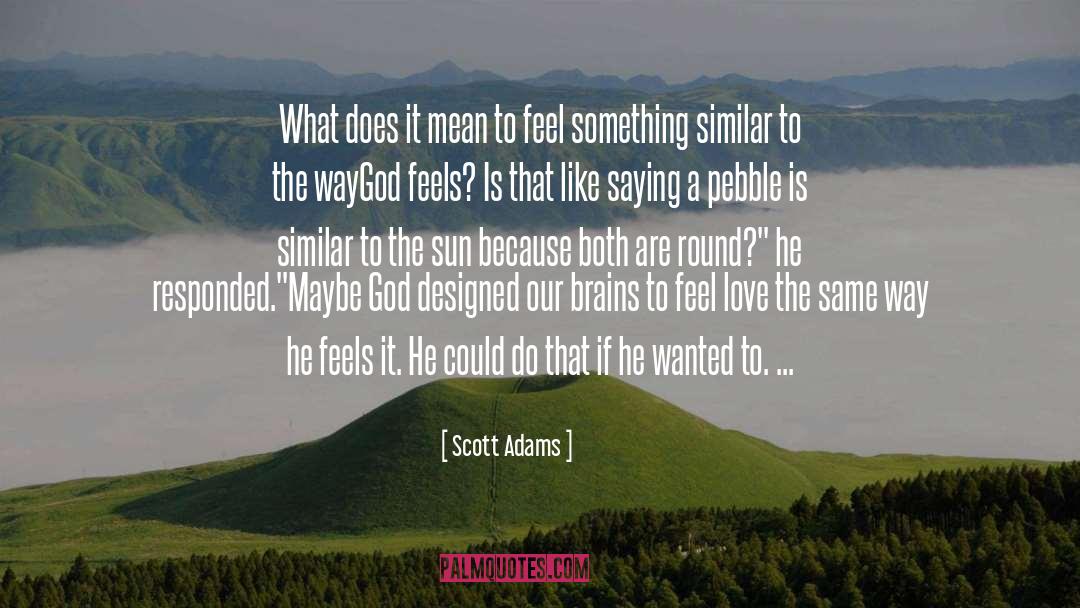 Pebble quotes by Scott Adams