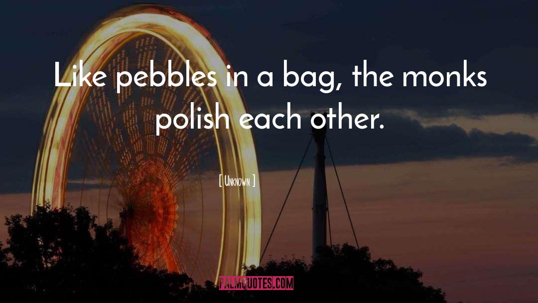 Pebbles quotes by Unknown