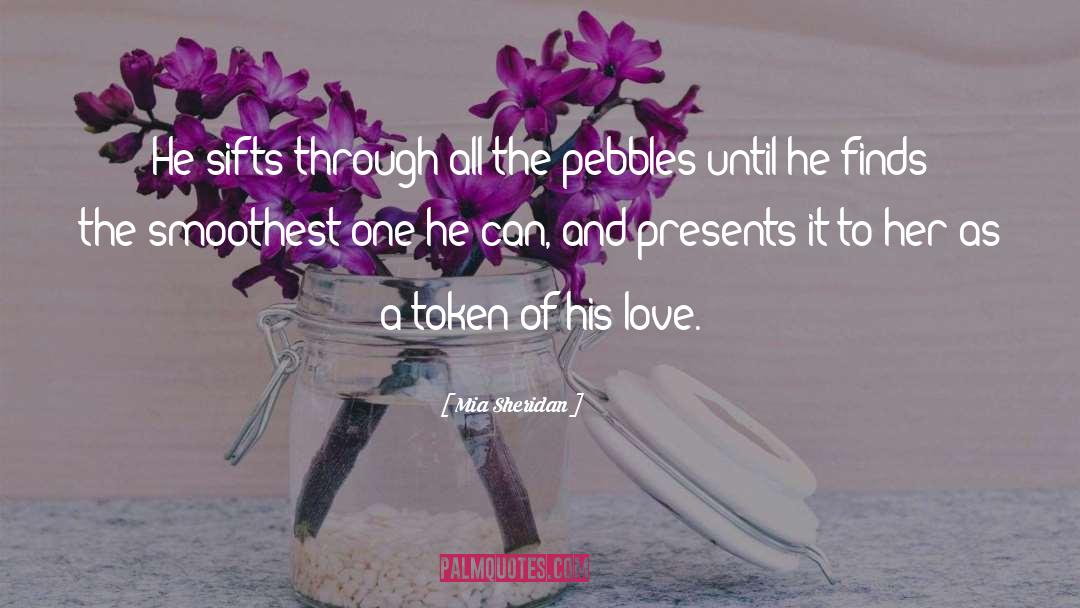 Pebbles quotes by Mia Sheridan