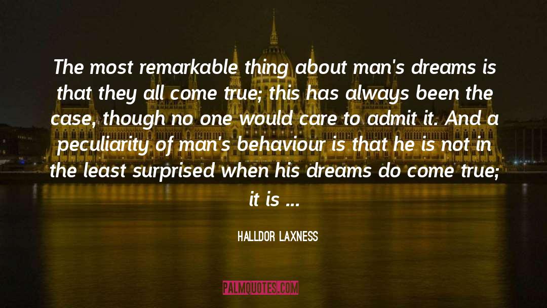 Peculiarity quotes by Halldor Laxness