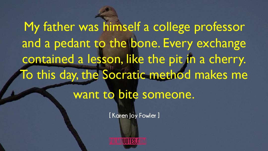 Pedant quotes by Karen Joy Fowler