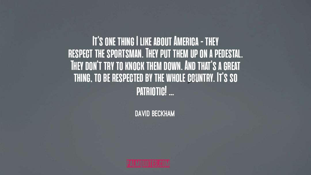 Pedestal quotes by David Beckham