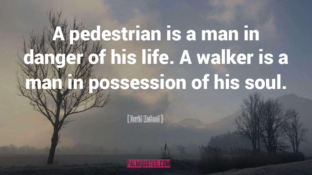 Pedestrian quotes by David McCord