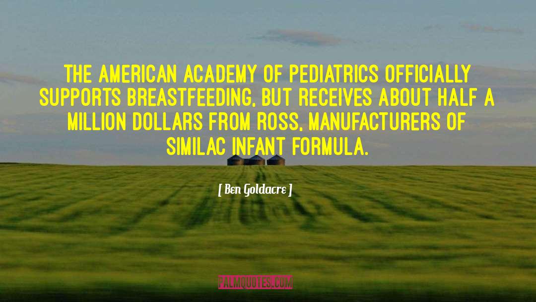 Pedroso Pediatrics quotes by Ben Goldacre