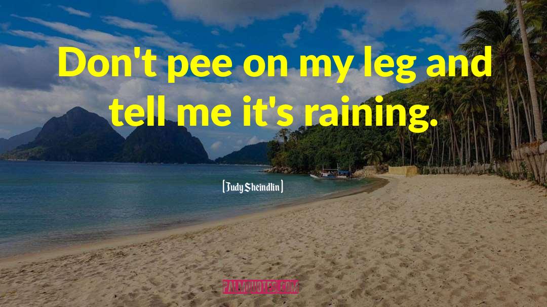 Pee quotes by Judy Sheindlin