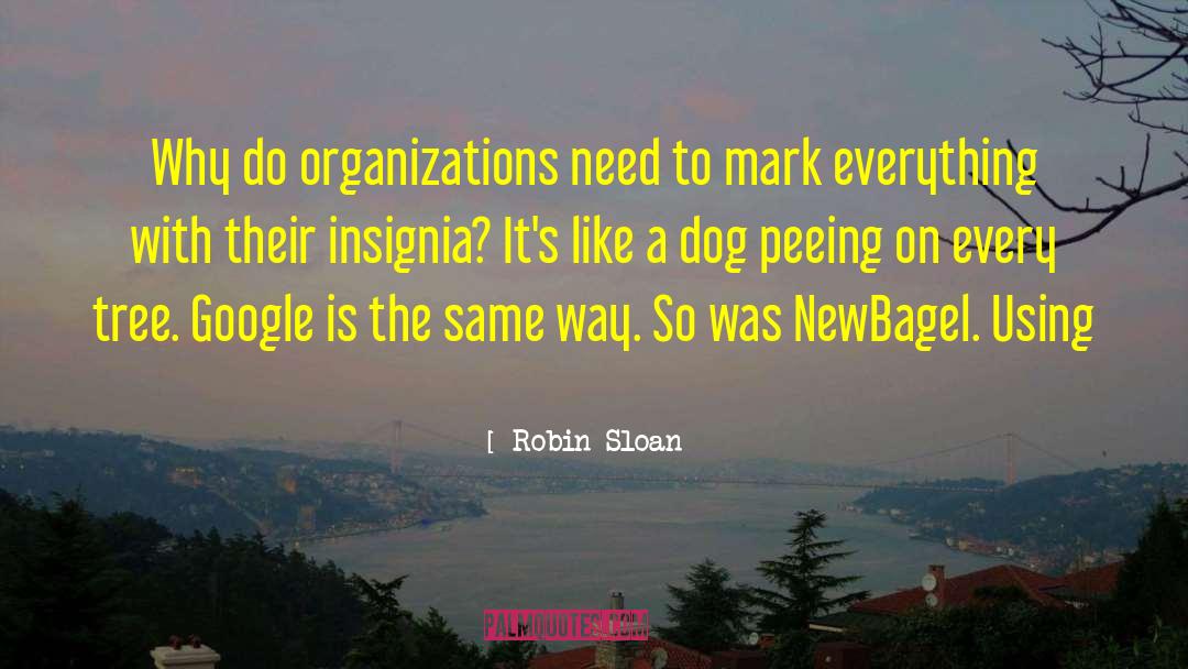 Peeing quotes by Robin Sloan