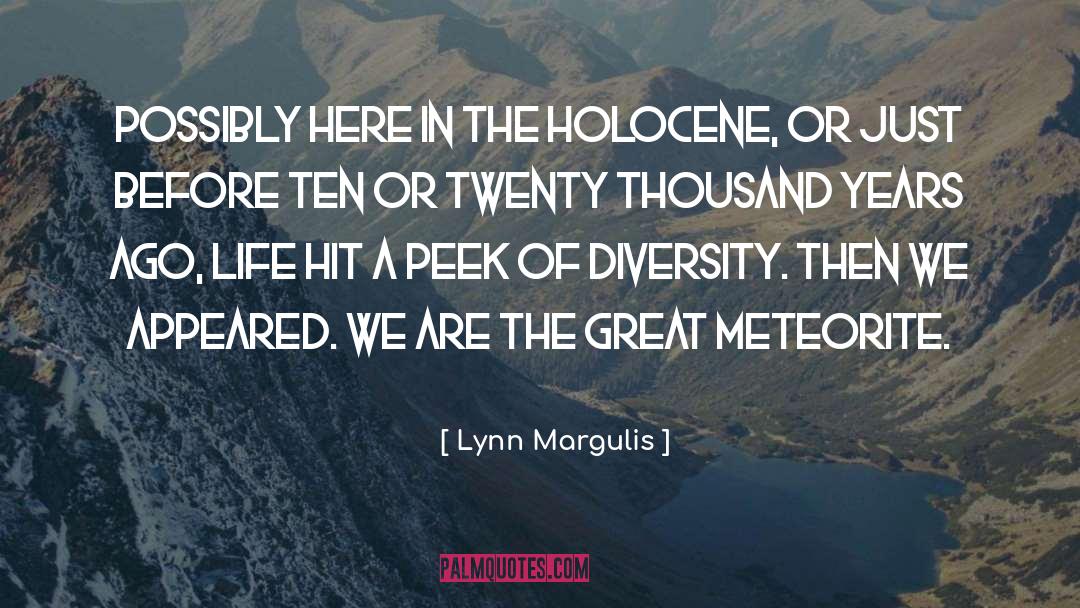 Peek quotes by Lynn Margulis