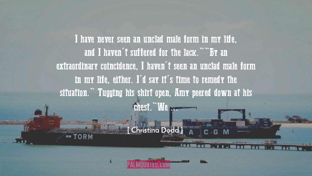 Peek quotes by Christina Dodd