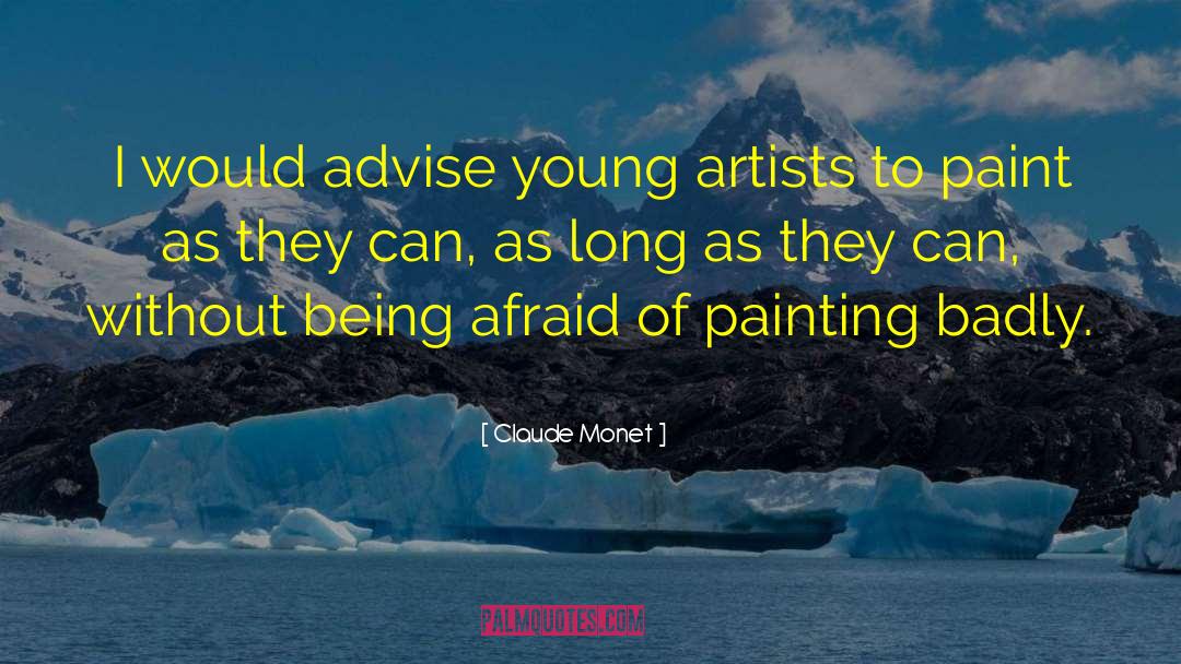 Peelable Paint quotes by Claude Monet
