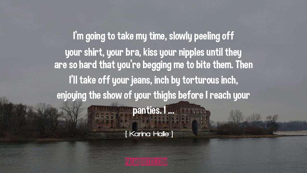 Peeling quotes by Karina Halle