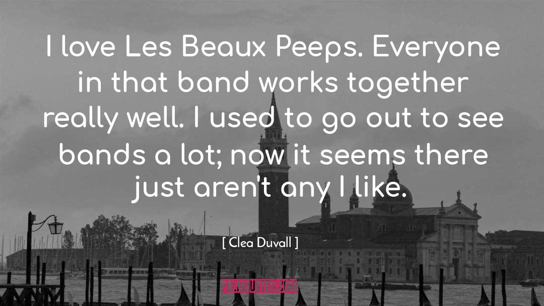 Peeps quotes by Clea Duvall