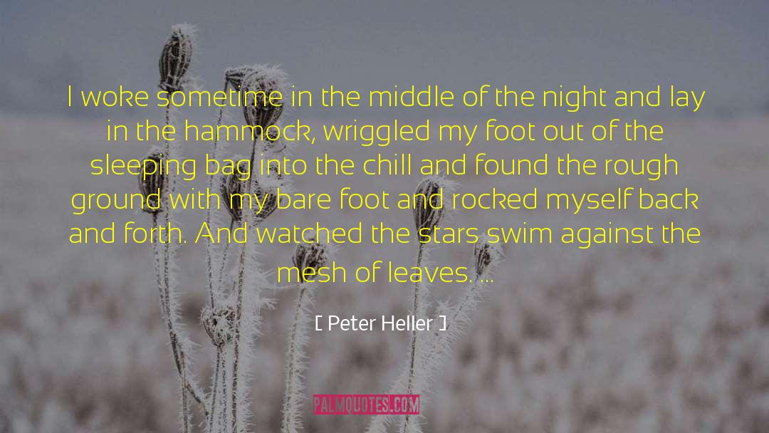 Peepul Leaves quotes by Peter Heller