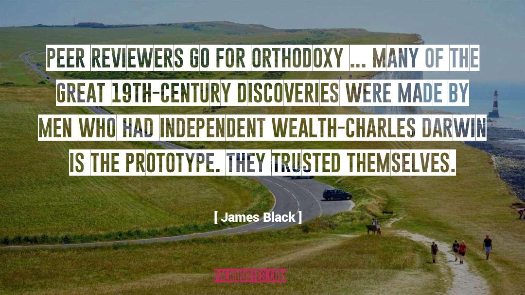 Peer In quotes by James Black