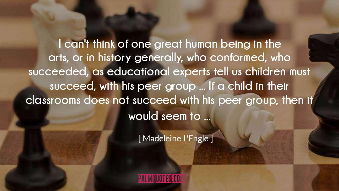Peer To Peer Travel quotes by Madeleine L'Engle