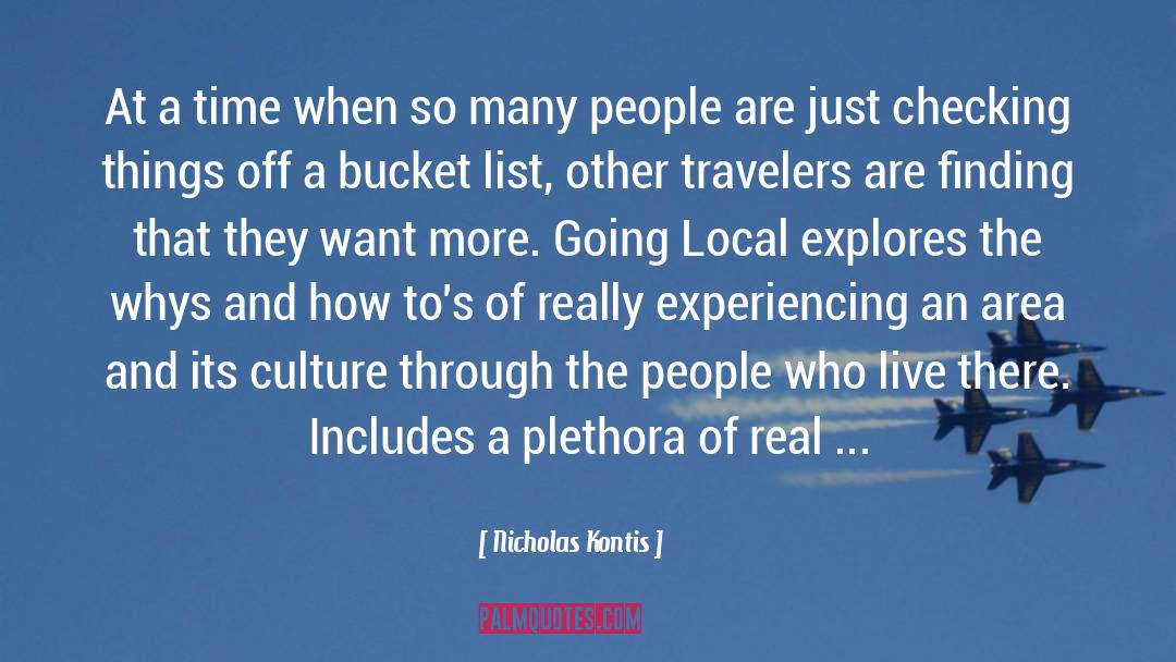 Peer To Peer Travel quotes by Nicholas Kontis