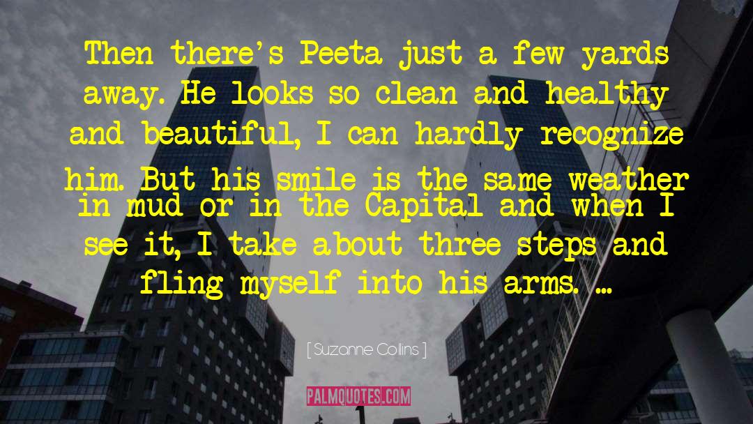 Peeta Hunger Games Katniss quotes by Suzanne Collins