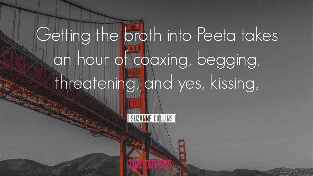 Peeta quotes by Suzanne Collins