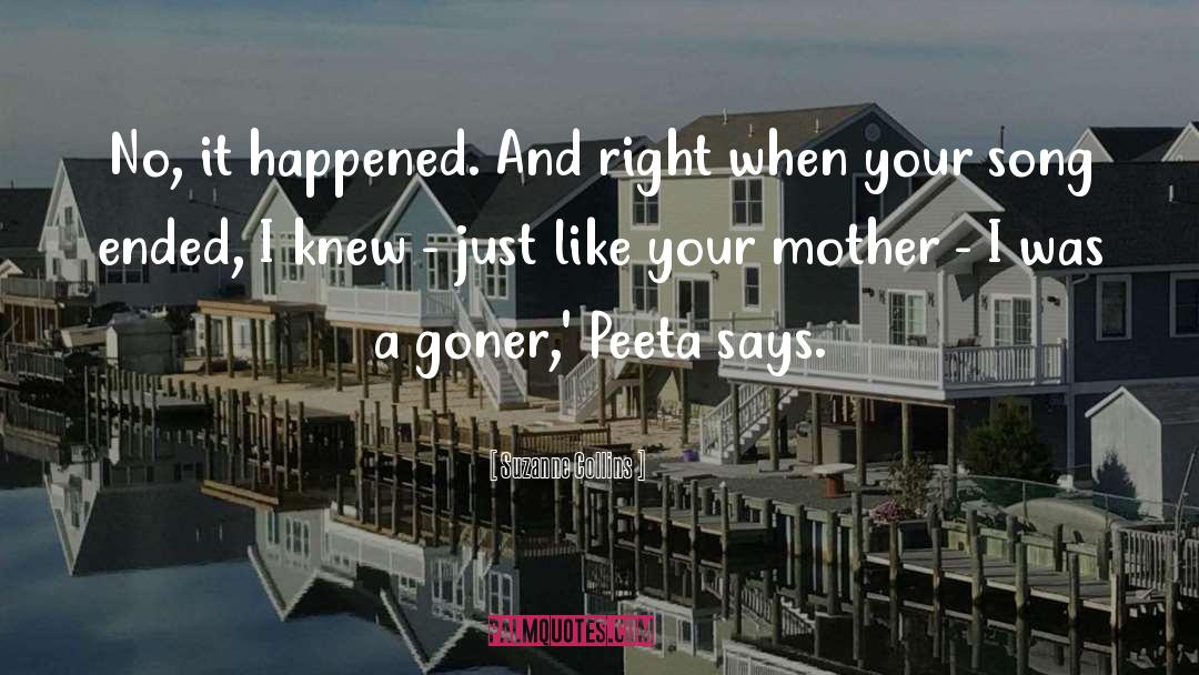 Peeta quotes by Suzanne Collins