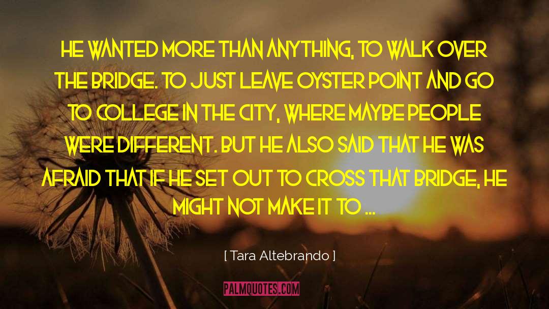 Peirce College quotes by Tara Altebrando