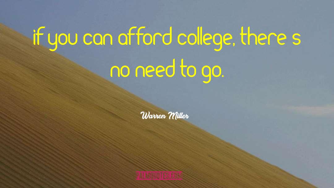 Peirce College quotes by Warren Miller