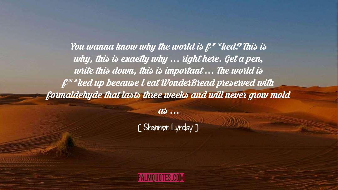 Pen Pals quotes by Shannon Lyndsy