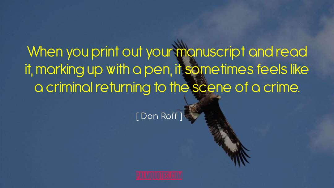 Pen Pals quotes by Don Roff