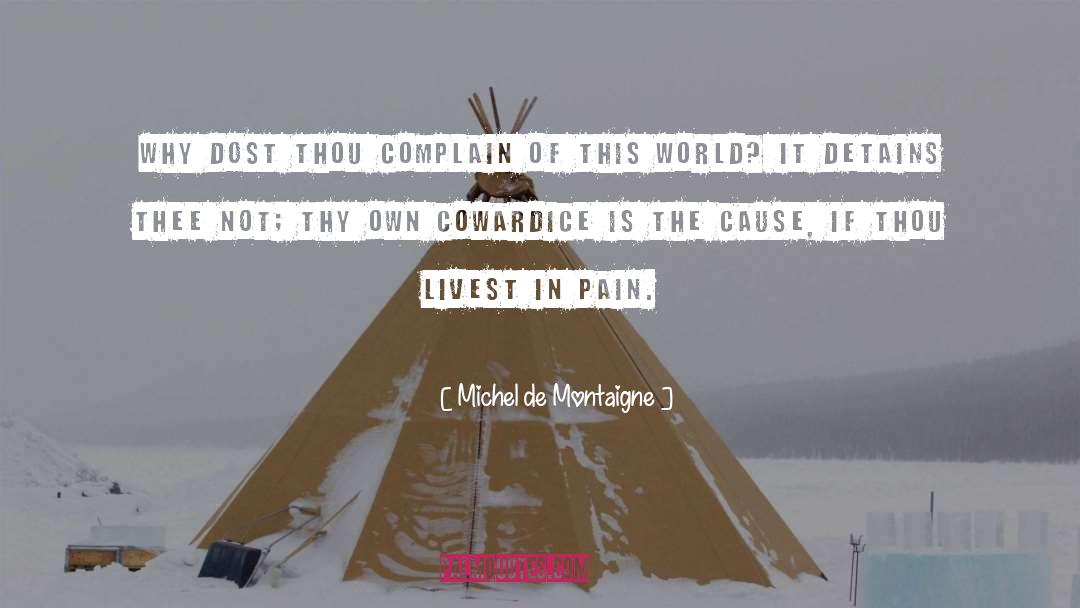 Penalities Of Suicide quotes by Michel De Montaigne