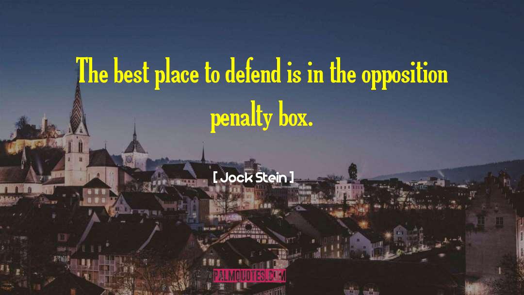 Penalty Box quotes by Jock Stein