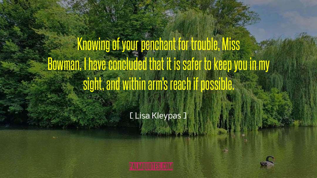 Penchant quotes by Lisa Kleypas