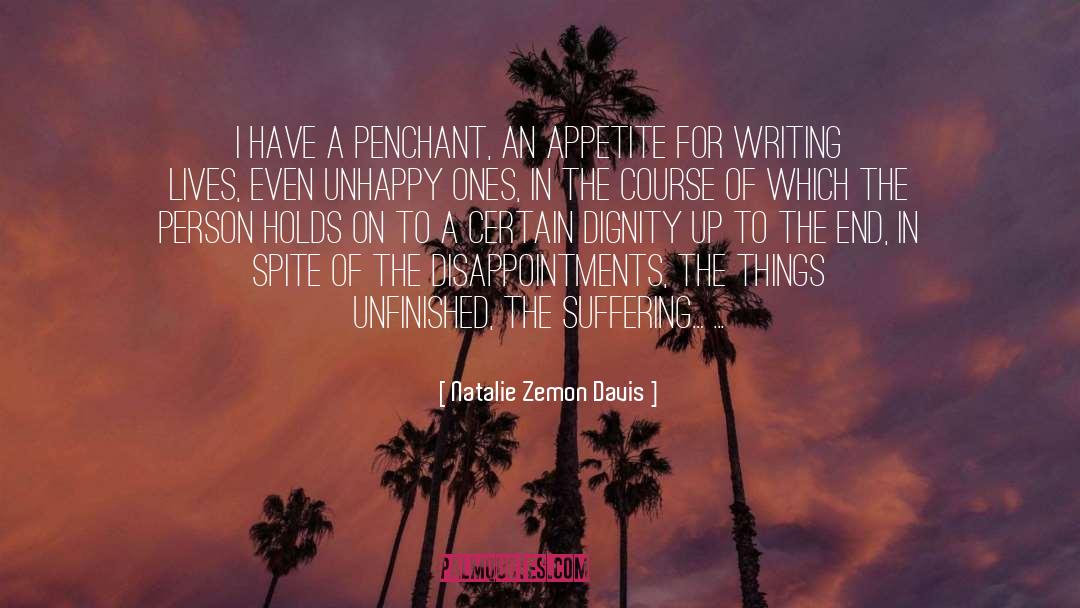 Penchant quotes by Natalie Zemon Davis