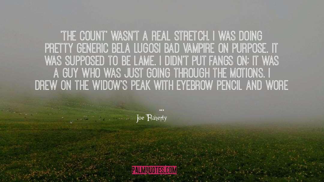 Pencil quotes by Joe Flaherty