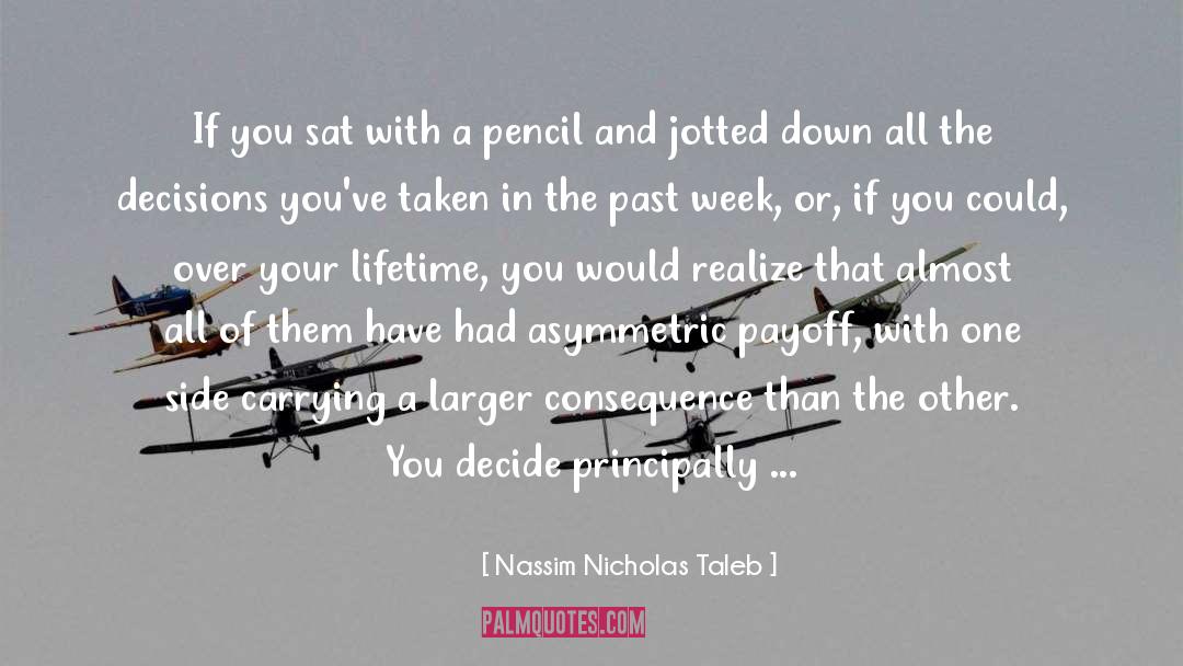 Pencils quotes by Nassim Nicholas Taleb