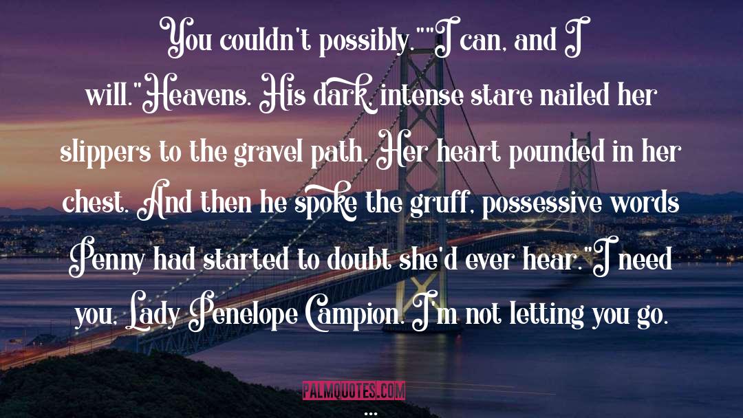 Penelope And Gabriel quotes by Tessa Dare