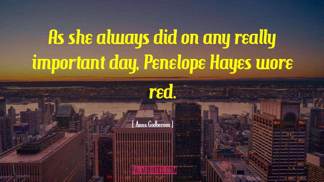 Penelope Odyssey quotes by Anna Godbersen