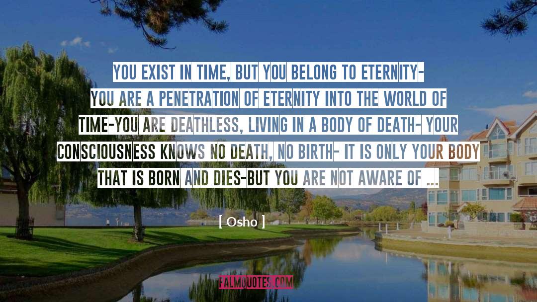 Penetration quotes by Osho