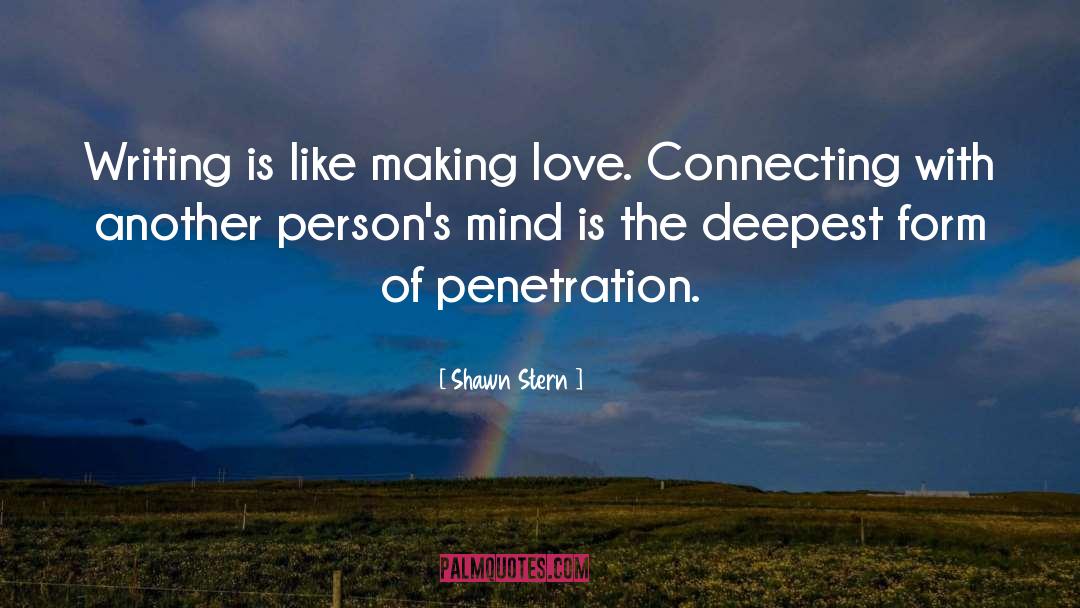 Penetration quotes by Shawn Stern