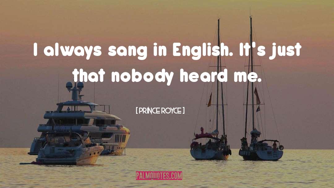 Pengajaran In English quotes by Prince Royce