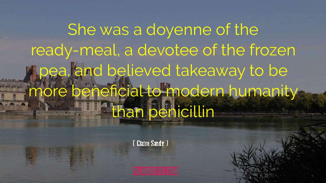 Penicillin quotes by Claire Sandy