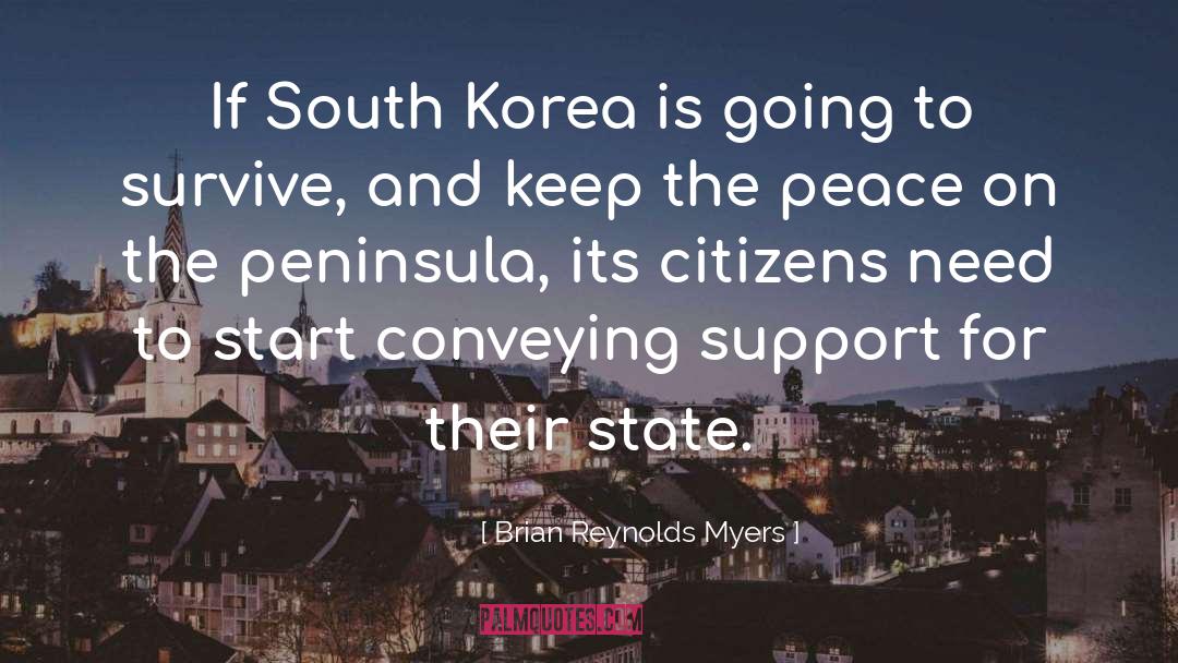 Peninsulas quotes by Brian Reynolds Myers