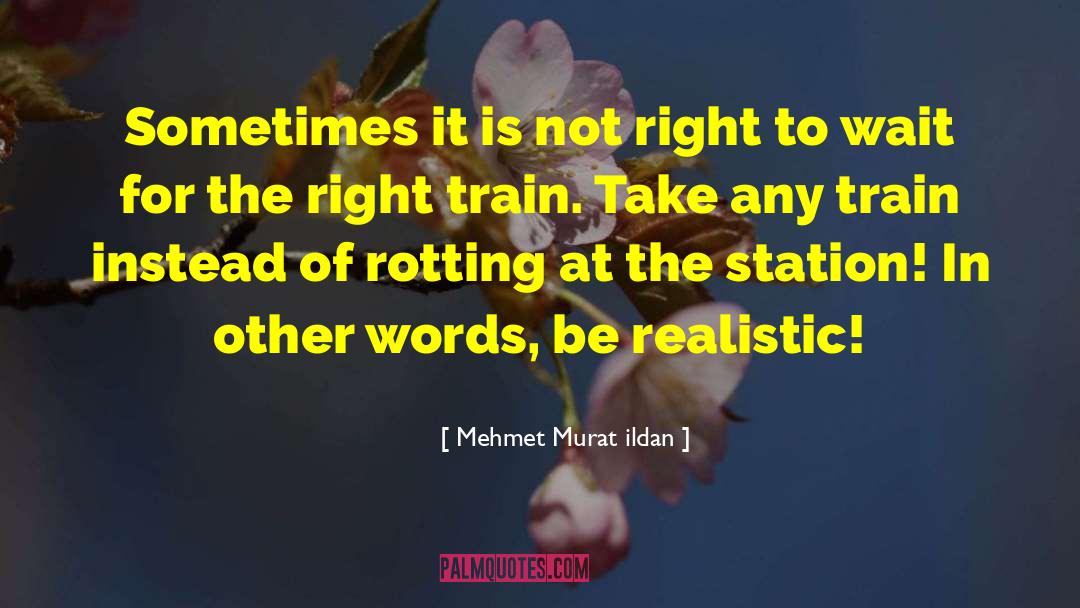Pennsylvanian Train quotes by Mehmet Murat Ildan