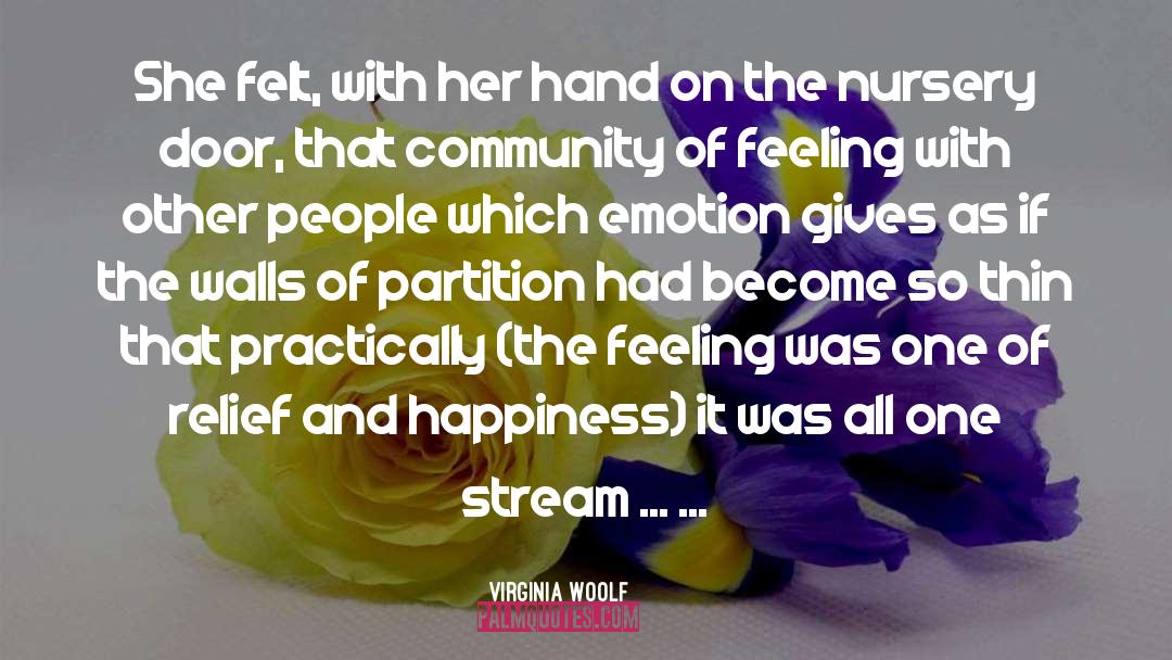 Pense Nursery quotes by Virginia Woolf