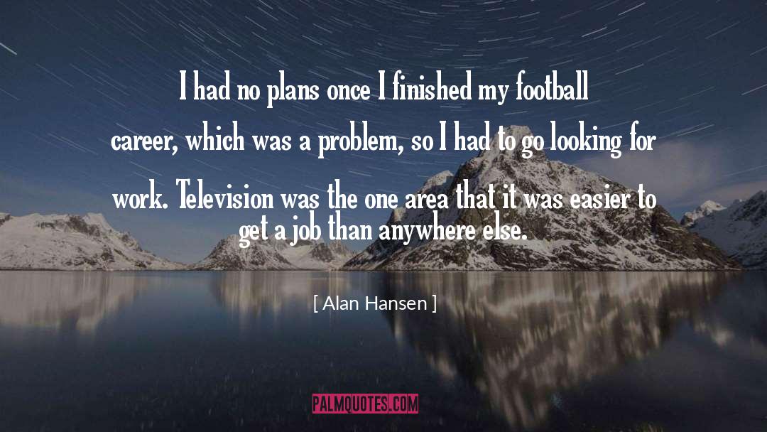 Pension Plans quotes by Alan Hansen