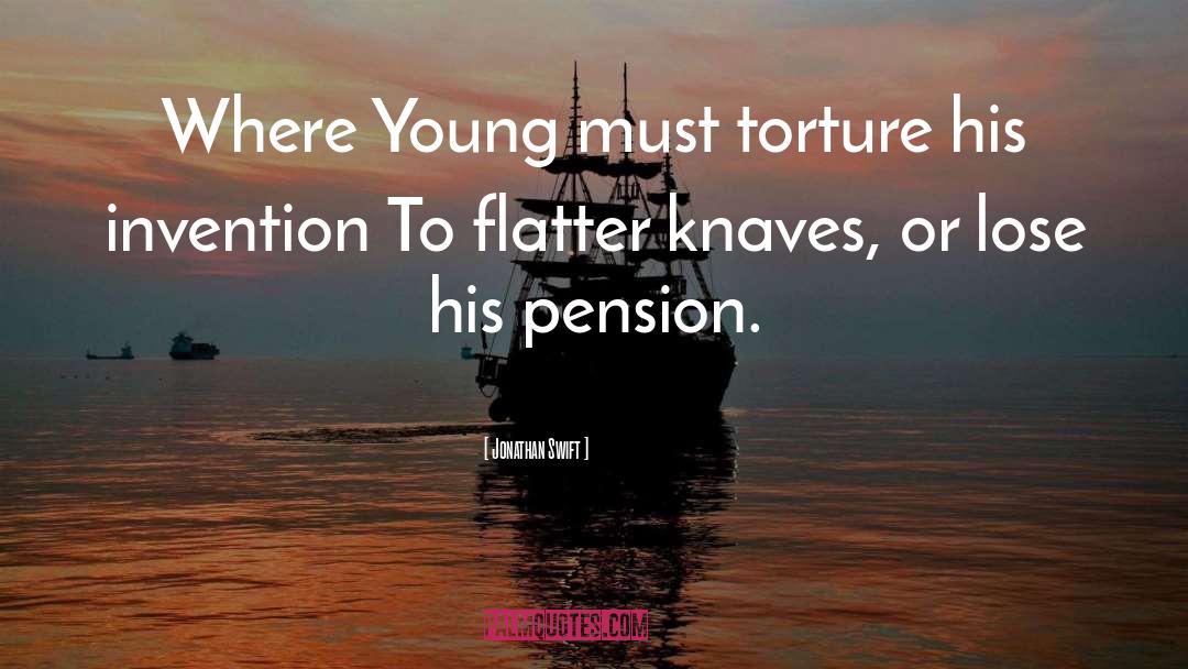 Pension quotes by Jonathan Swift