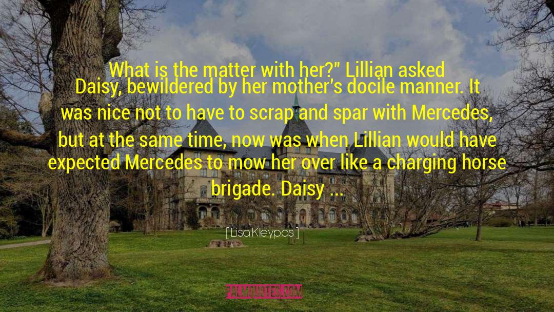 Pentagon Daisy quotes by Lisa Kleypas