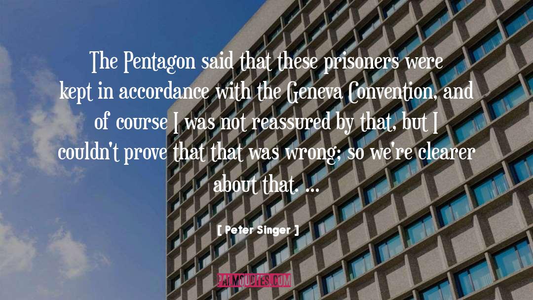 Pentagon quotes by Peter Singer