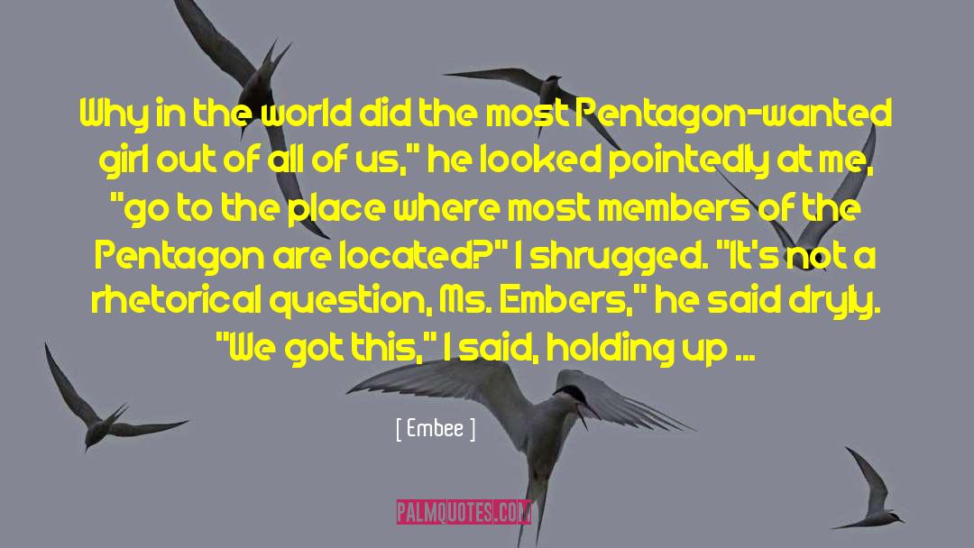 Pentagon quotes by Embee