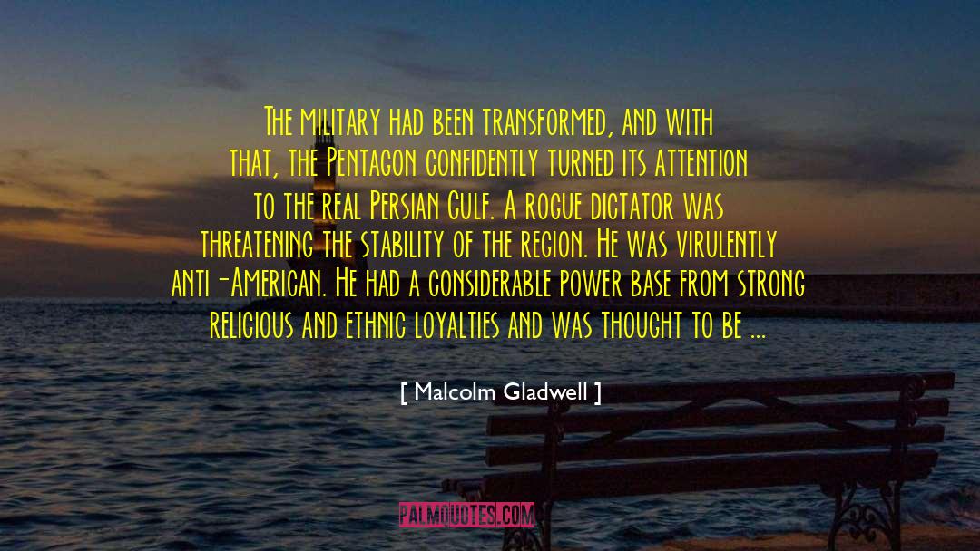 Pentagon quotes by Malcolm Gladwell