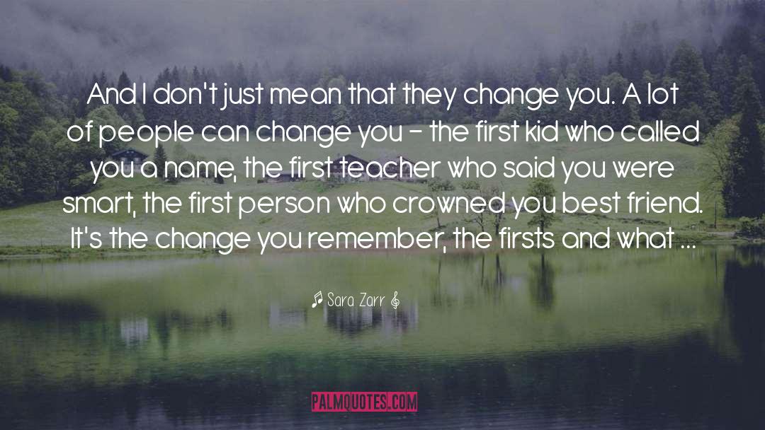 People Can Change quotes by Sara Zarr